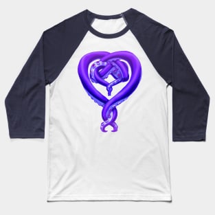 Tentacle Heart Baseball T-Shirt